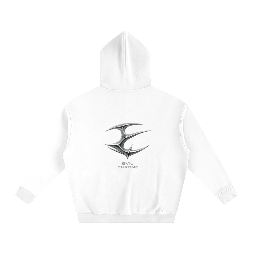 EVIL CHROME Oversize Fleeced Hoodie